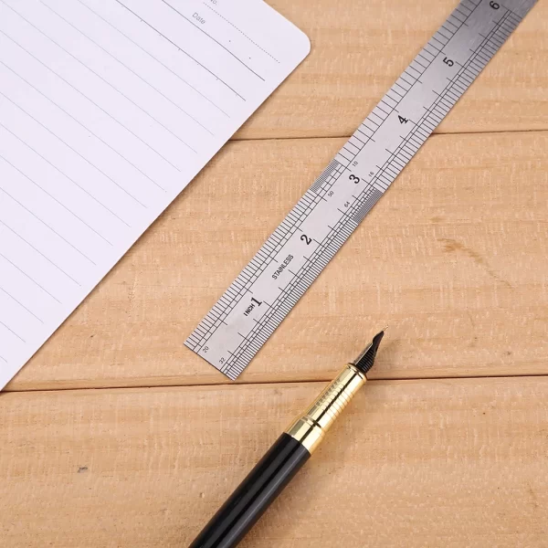 Stainless Steel Metal Straight Ruler Precision Double Sided Precision Measuring Tool - Image 16