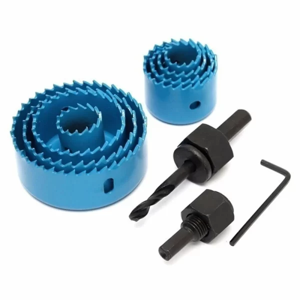 11pcs/set Hole Saw Cutting Set Kit Tools 19-64mm Wood Metal - Image 12