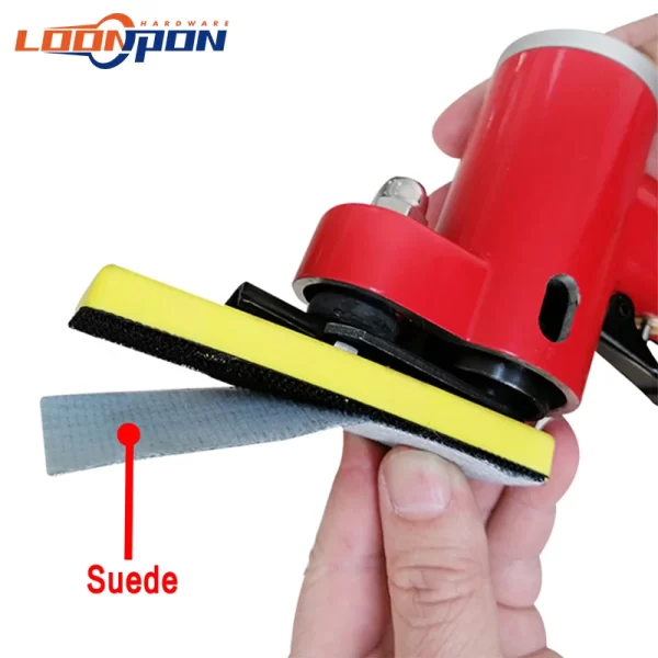Pneumatic Sandpaper Polisher 15000RPM Triangle Air Random Orbital Sander - Image 13