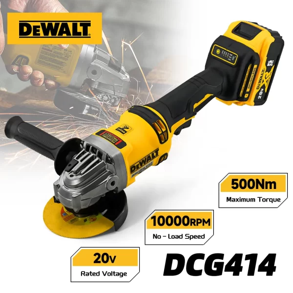 Dewalt DCG414 Angle Grinder Polishing Cutting Tools 20V