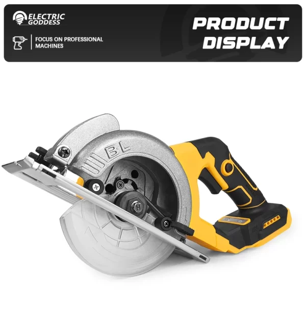 EGOD 5 Inch Brushless Electric Circular Saw Tools for Dewalt Battery - Image 24