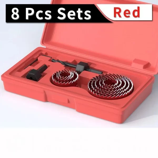 11pcs/set Hole Saw Cutting Set Kit Tools 19-64mm Wood Metal - Image 5