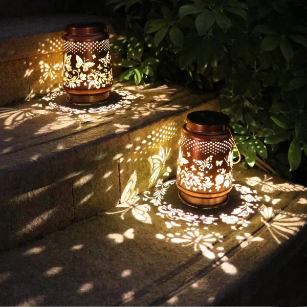 Solar Lanterns Outdoor Waterproof Butterfly - Image 5