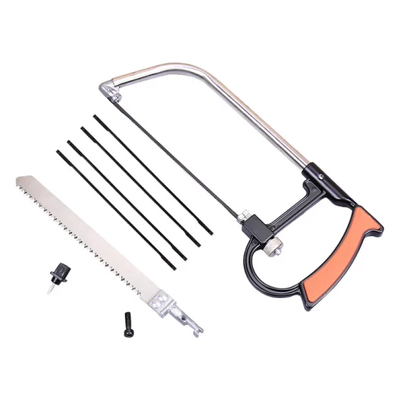7in1  Steel Saw Metal Wood Glass Saw Kit 6 Blades Woodworking Metalworking - Image 10