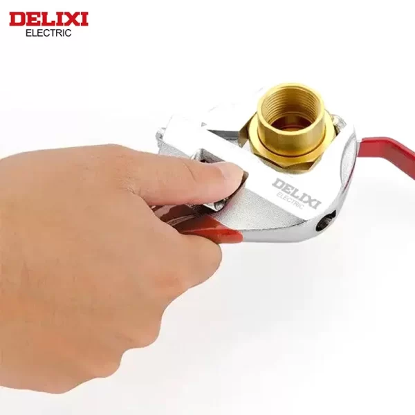 DELIXI ELECTRIC Short Handle Wrenchl Adjustable Bathroom Wrench - Image 6