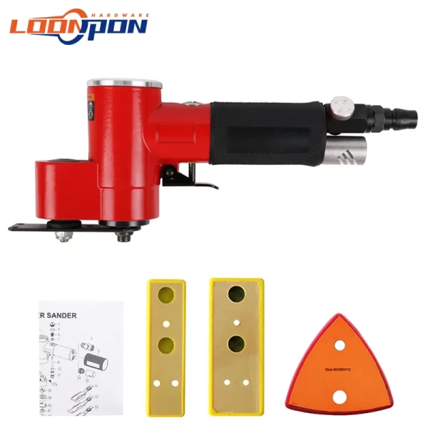 Pneumatic Sandpaper Polisher 15000RPM Triangle Air Random Orbital Sander - Image 7