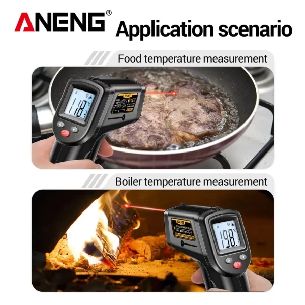 ANENG TH201 Celsius Display Digital Infrared Thermometer - Image 4