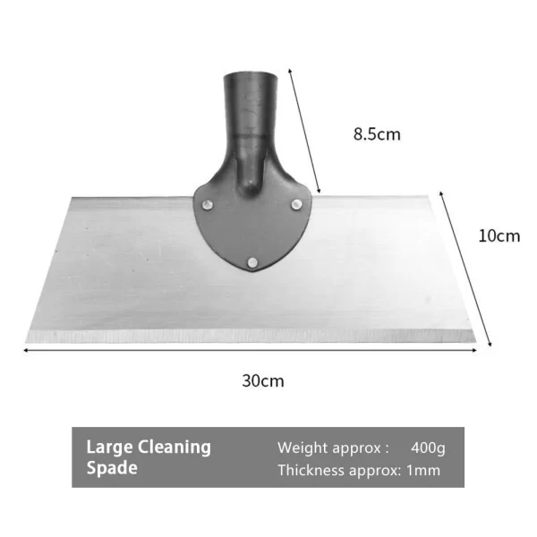 18/25/30cm Garden Shovel Cleaning Scraper Shovel Farm Planting Weeding Tools - Image 13