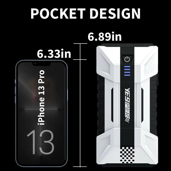 YESPER 1000A Car Jump Starter Power Bank - Image 4