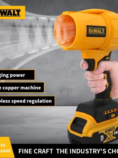 DEWALT Cordless Air Blower Brushless Turbo Fan 20V Battery
