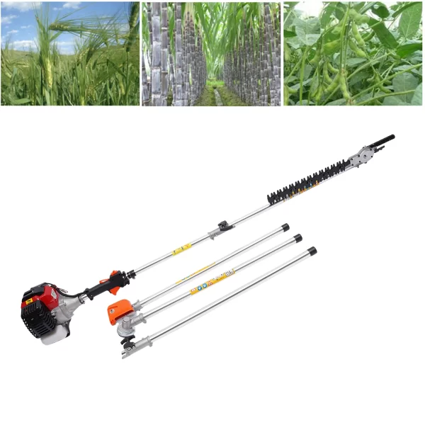 Brush Cutter with 1.7KW 52cc Engine, 7 Interchangeable Heads - Image 9