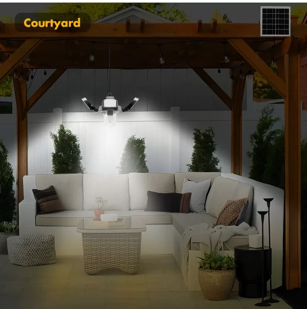 192led Solar Powered Barn Light Solar Shed Light - Image 20