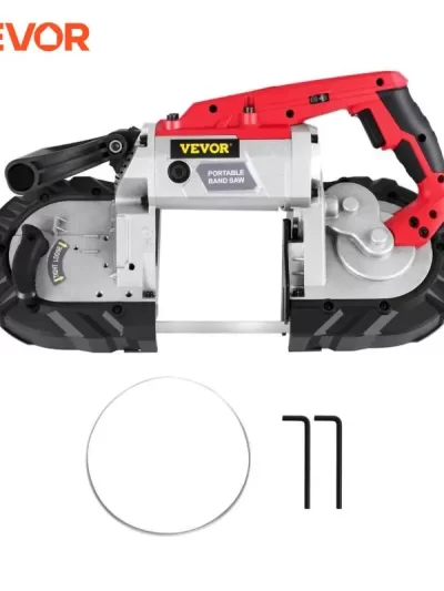 VEVOR Portable BandSaw 5Inch Cutting Capacity Cordless Variable Speed