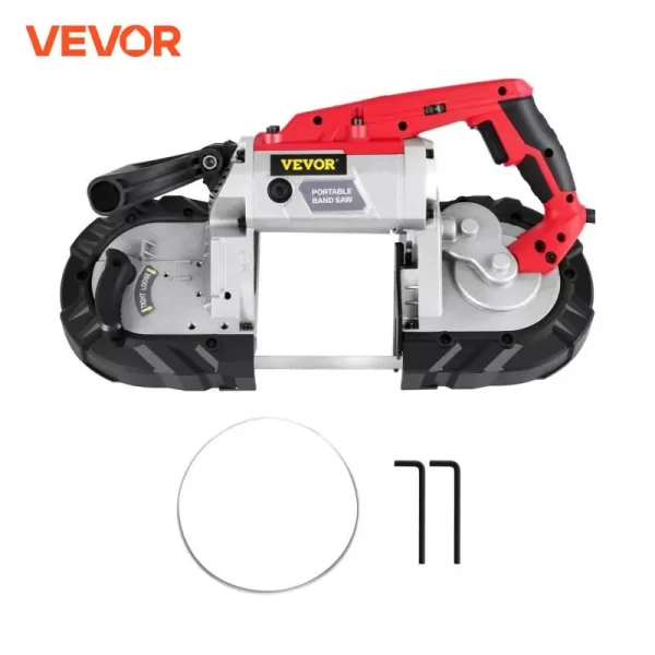 VEVOR Portable BandSaw 5Inch Cutting Capacity Cordless Variable Speed
