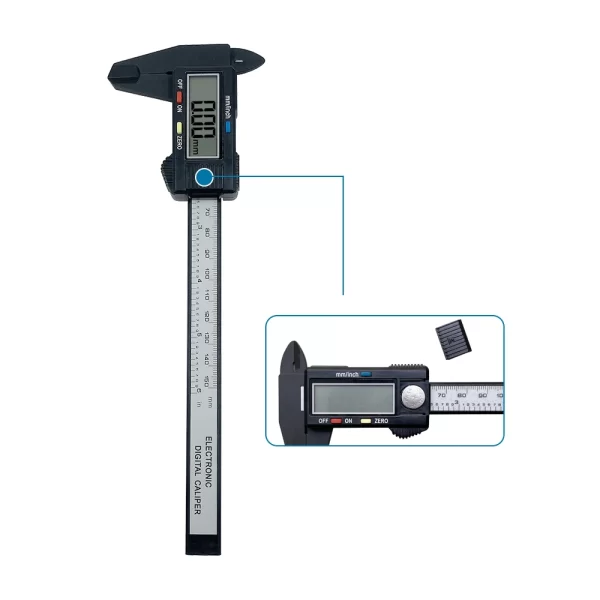 150mm 100mm Electronic Digital Caliper - Image 14