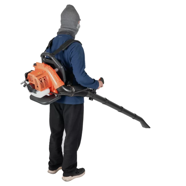 Leaf Blower Garden Backpack Gas Powered Cleaner Snow Grass Dust Removal Commercial Outdoor Yard Tool 42.7CC 2 Stroke - Image 4