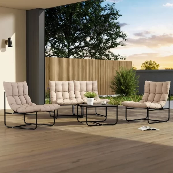 5 Piece Patio Furniture Set, Bistro Furniture Set