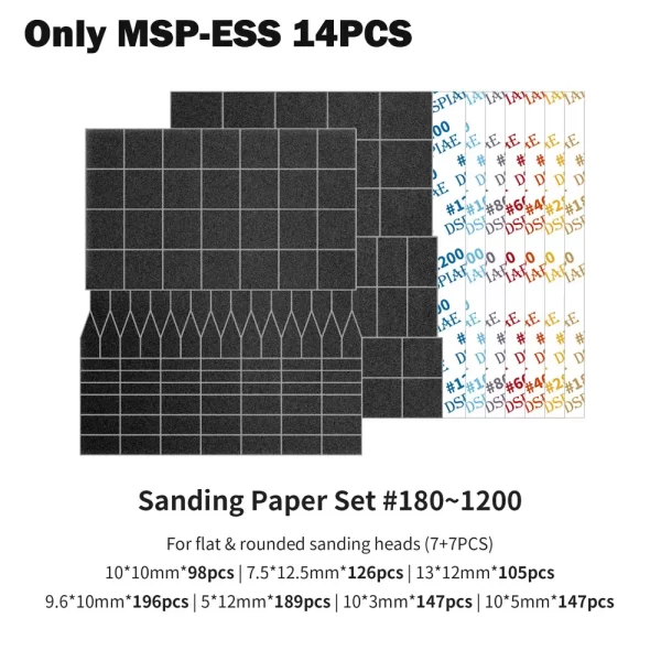 DSPIAE ES-A Reciprocating Sander DIY Electric USB Charge Grinding Pen Plastic Model Sanding Heads Sandpaper - Image 10