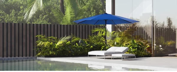 JHK Outdoor Patio Umbrella UV Protection - Image 12