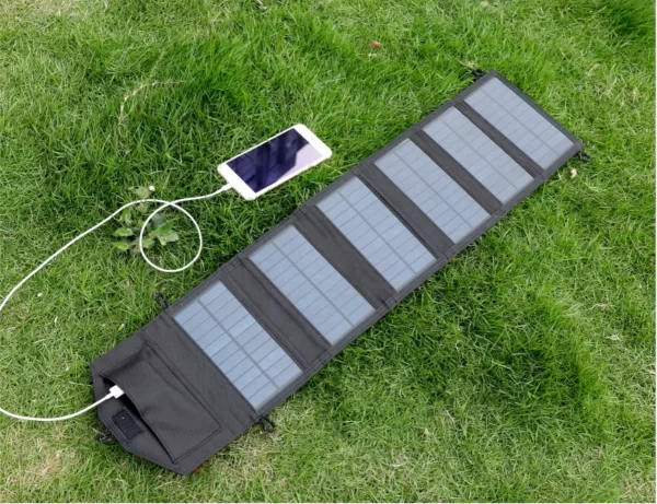 6-fold 800W Foldable solar panel 20w/h  portable solar panels charger USB 5V DC Full time power solar panel mobile power supply - Image 9
