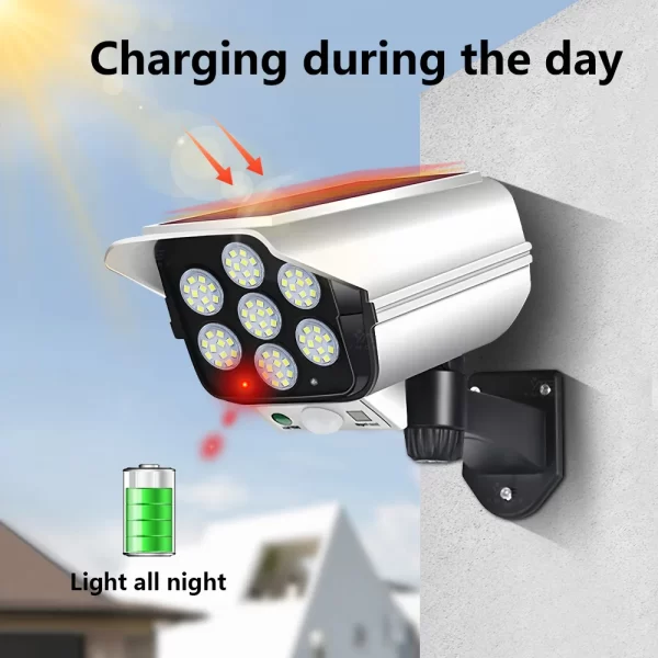 Smart Solar Powered Wall Lamp with Remote Motion Sensor - Image 13