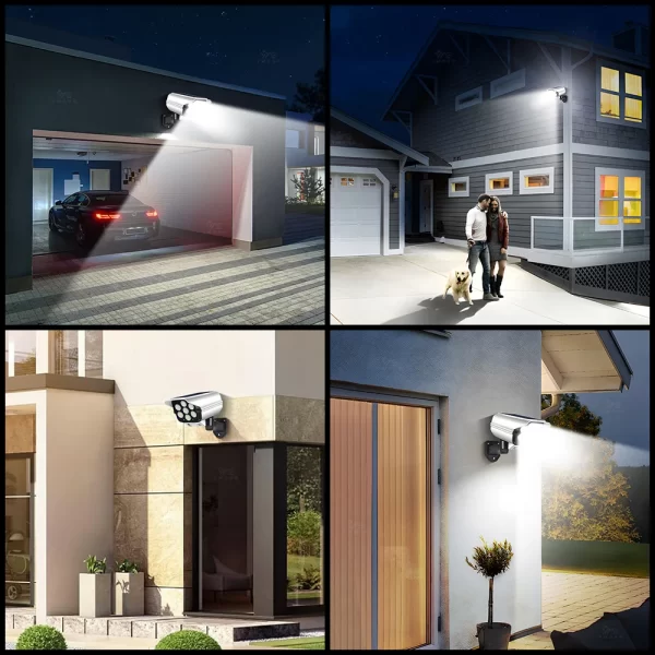 Smart Solar Powered Wall Lamp with Remote Motion Sensor - Image 6
