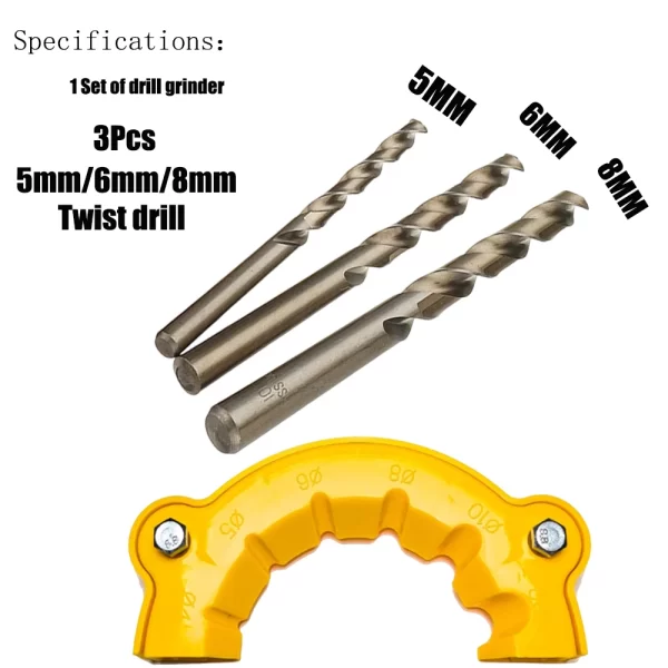 Galacok New drill sharpener MAX 6 in 1 multi-specification drill grinding tool - Image 7