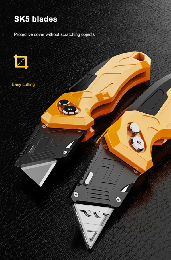 WYNNS Heavy Duty Box Cutter Folding Utility Knife - Image 13