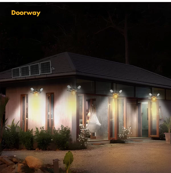 192led Solar Powered Barn Light Solar Shed Light - Image 19