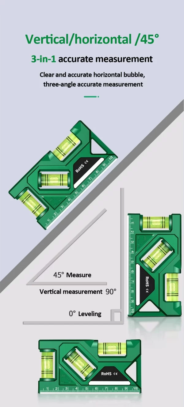 Mini Level Gauge High-precision Horizontal Vertical - Image 16