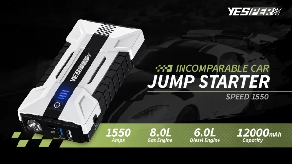 YESPER 1000A Car Jump Starter Power Bank - Image 8