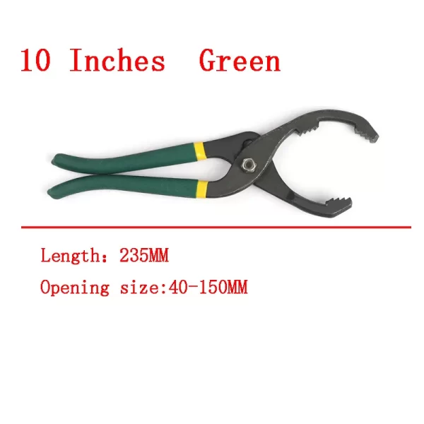 Pliers Oil Filter Wrench 10 12 inch Non Slip Grip Adjustable - Image 10