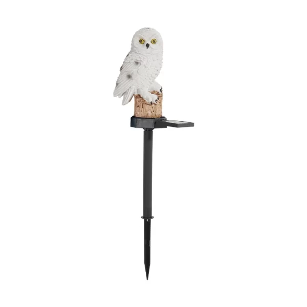 1 pc, Solar Resin Lawn Lamp, Parrot, Owl - Image 11