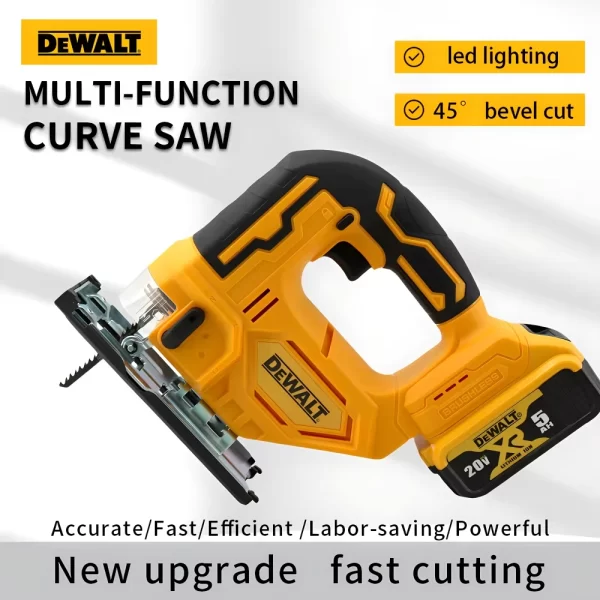 Dewalt 2700RPM Electric Jig Saw Portable Dewalt 20V Battery