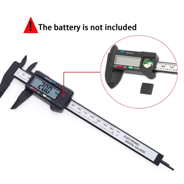 150mm 100mm Electronic Digital Caliper - Image 5