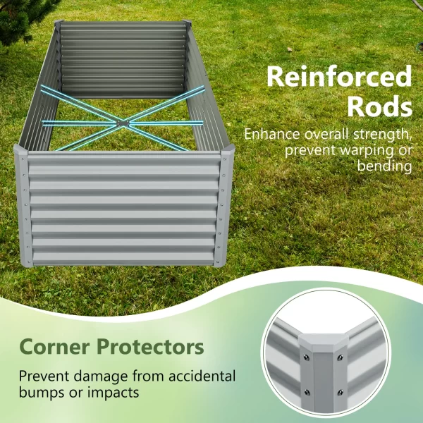 Raised Garden Bed Large Metal Planter Box Kit - Image 2