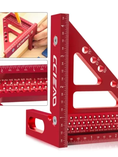 Imperial 3D Multi-Angle Measuring Ruler, 45/90 Degree