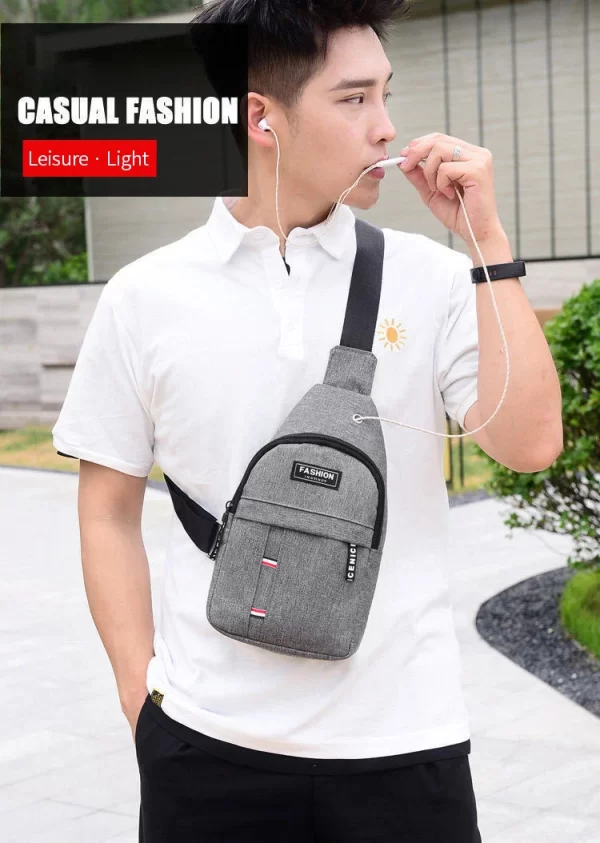 Men's Waterproof Large Capacity Fanny Pack - Image 15