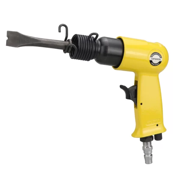 HIFENSON 120mm Air Hammer Pneumatic Tools with 4 Chisels set - Image 2