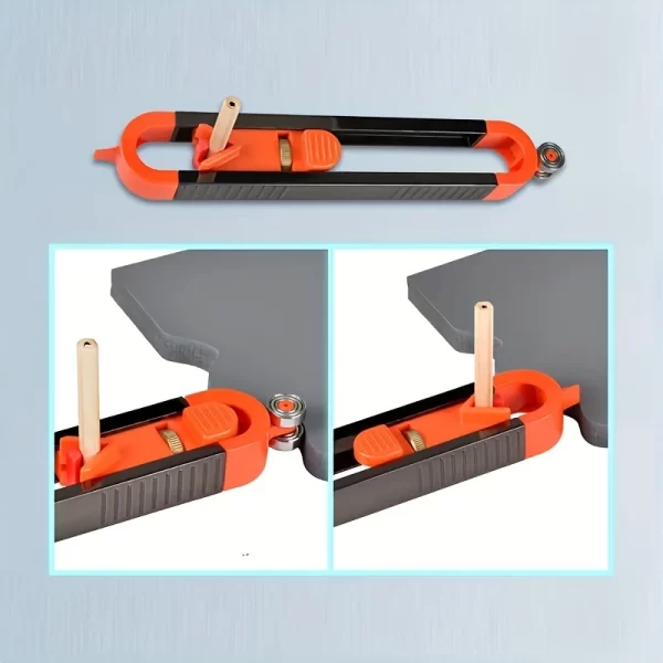 Precision woodworking tool set with locking mechanism - Image 8