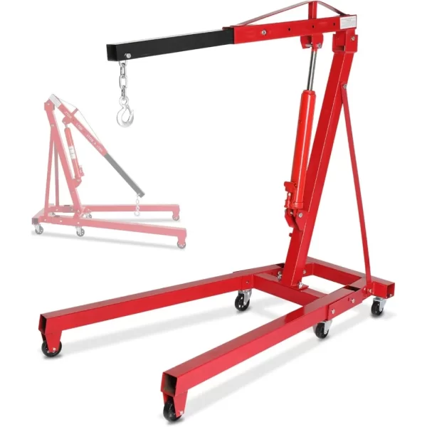 Engine Hoist 2 TON Folding Hydraulic Cherry Picker
