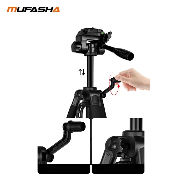 Portable Lightweight Tripod & Laser Levels Accressios With Carrying Bag and 1/4 Inch Thread - Image 5