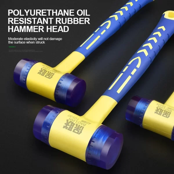 Rubber Hammer 25/30/35/40/45mm Double Head