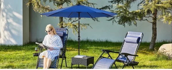 JHK Outdoor Patio Umbrella UV Protection - Image 11