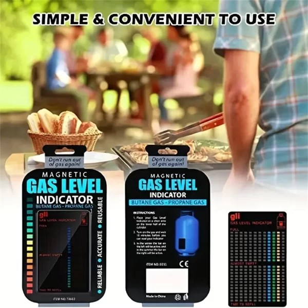 Gas Indicator Level Practical Propane Butane LPG Fuel Gas Tank Level Indicator - Image 3