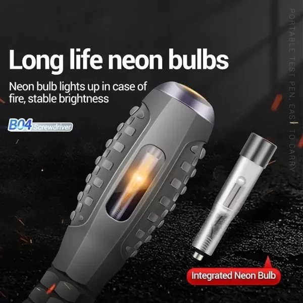 Multifunctional Electrician Test Screwdriver AC Non-contact Induction Test Pen - Image 4