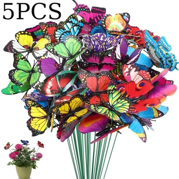 5-50Pcs Waterproof Butterfly - Image 9