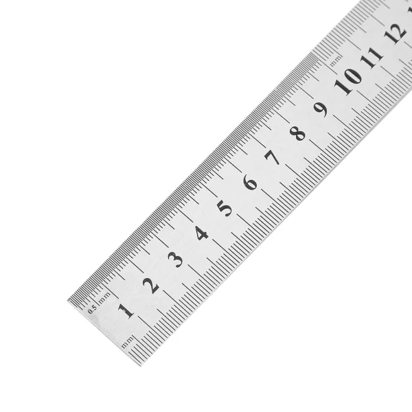 Stainless Steel Metal Straight Ruler Precision Double Sided Precision Measuring Tool - Image 6
