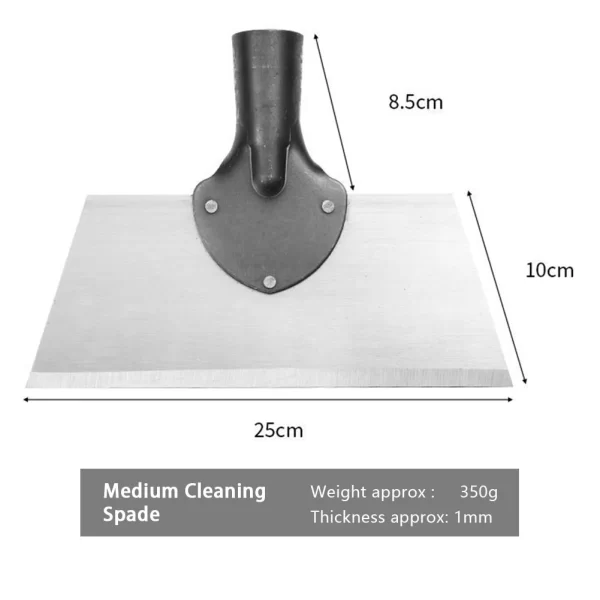 18/25/30cm Garden Shovel Cleaning Scraper Shovel Farm Planting Weeding Tools - Image 10