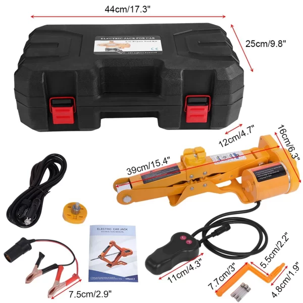 2 Ton 12V  Automotive Car Automatic Electric Lifting Jack - Image 6